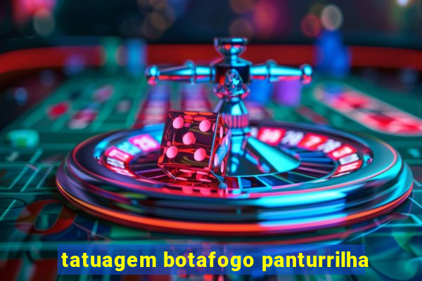 tatuagem botafogo panturrilha